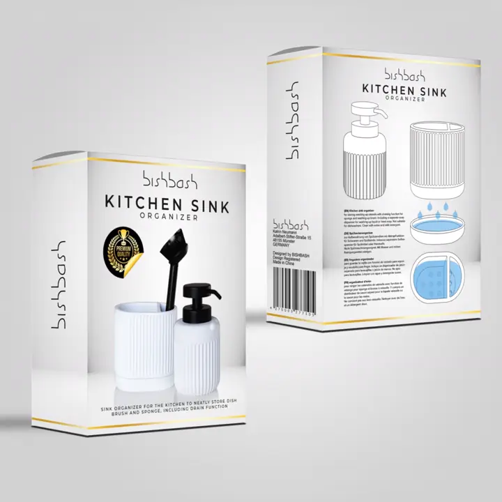 Дизайн упаковки: Коробки аксессуаров для кухни Kitchen Sink