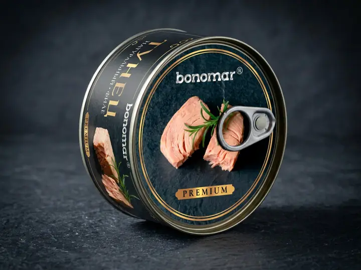 Дизайн упаковки: Консервная банка Bonomar
